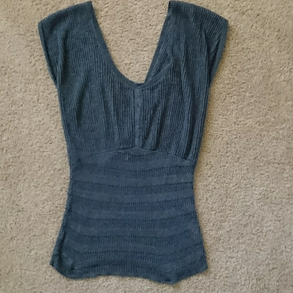 Free People Knit Vest Layering Piece